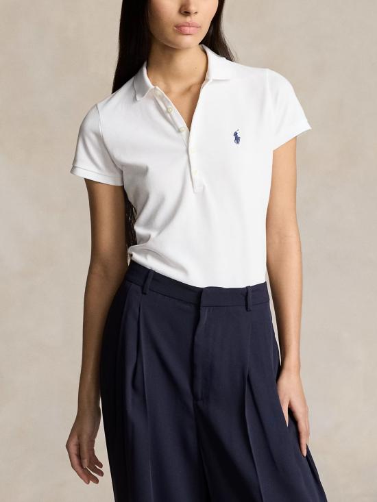 26SS 랄프 로렌 반팔 티셔츠 211B18200 015 WHITE - RALPH LAUREN