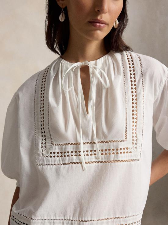 26SS 랄프 로렌 셔츠 211A12787 002 WHITE - RALPH LAUREN
