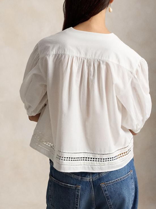 26SS 랄프 로렌 셔츠 211A12787 002 WHITE - RALPH LAUREN