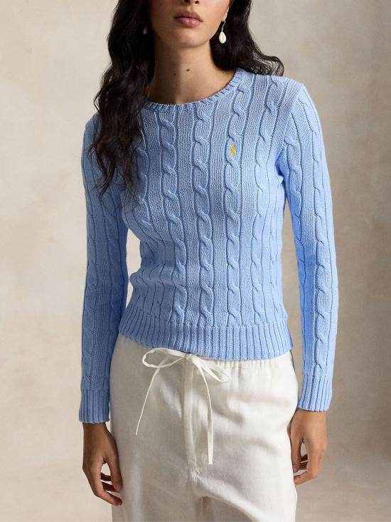 26SS 랄프 로렌 스웨터 211971869 512 LIGHT BLUE - RALPH LAUREN