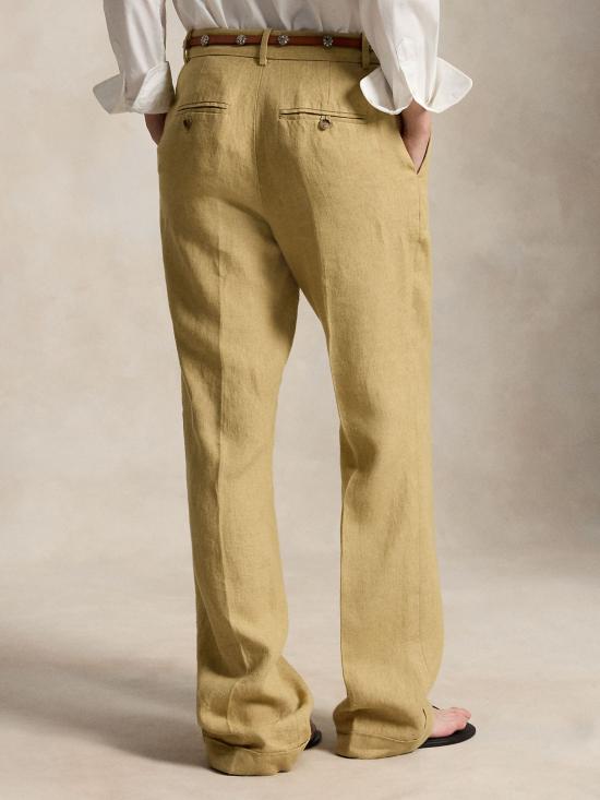 26SS 랄프 로렌 스트레이트 팬츠 211B13912 001 BEIGE - RALPH LAUREN