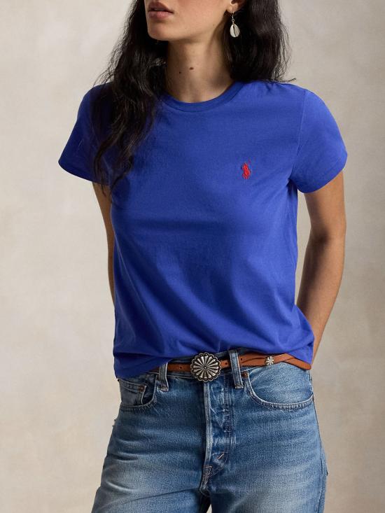 26SS 랄프 로렌 반팔 티셔츠 211B14605 020 NAVY - RALPH LAUREN