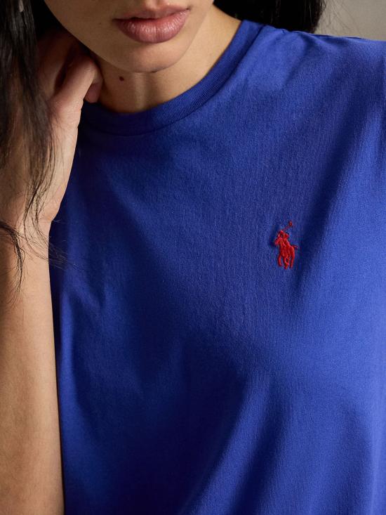26SS 랄프 로렌 반팔 티셔츠 211B14605 020 NAVY - RALPH LAUREN