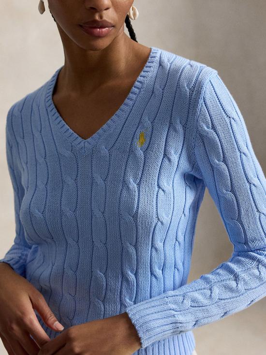 26SS 랄프 로렌 스웨터 211971870 514 LIGHT BLUE - RALPH LAUREN