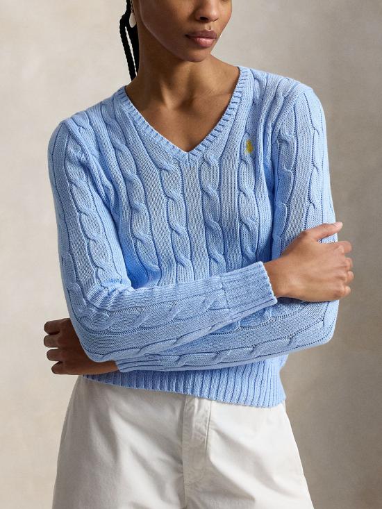 26SS 랄프 로렌 스웨터 211971870 514 LIGHT BLUE - RALPH LAUREN