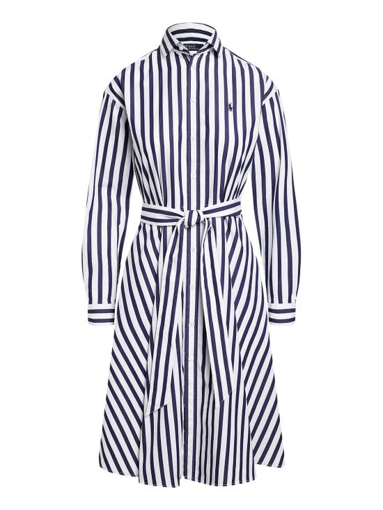 26SS 랄프 로렌 미디 원피스 211891428 001 NAVY