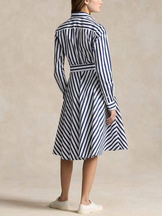 26SS 랄프 로렌 미디 원피스 211891428 001 NAVY - RALPH LAUREN