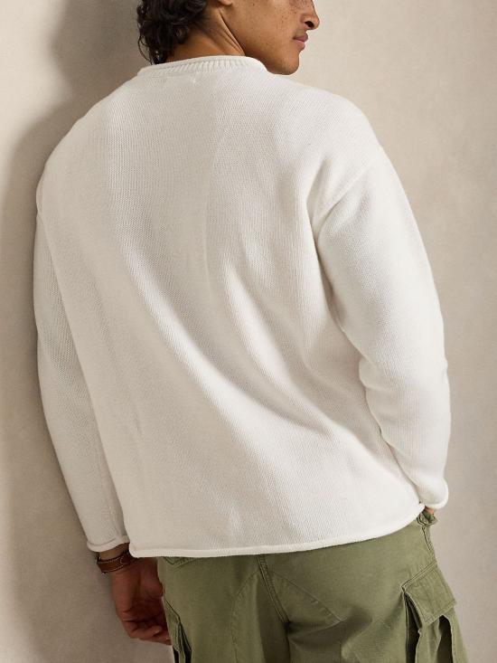 26SS 랄프 로렌 스웨터 710B13896 001 WHITE - RALPH LAUREN
