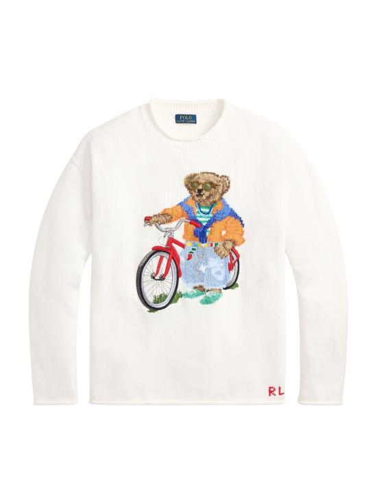 26SS 랄프 로렌 스웨터 710B13896 001 WHITE
