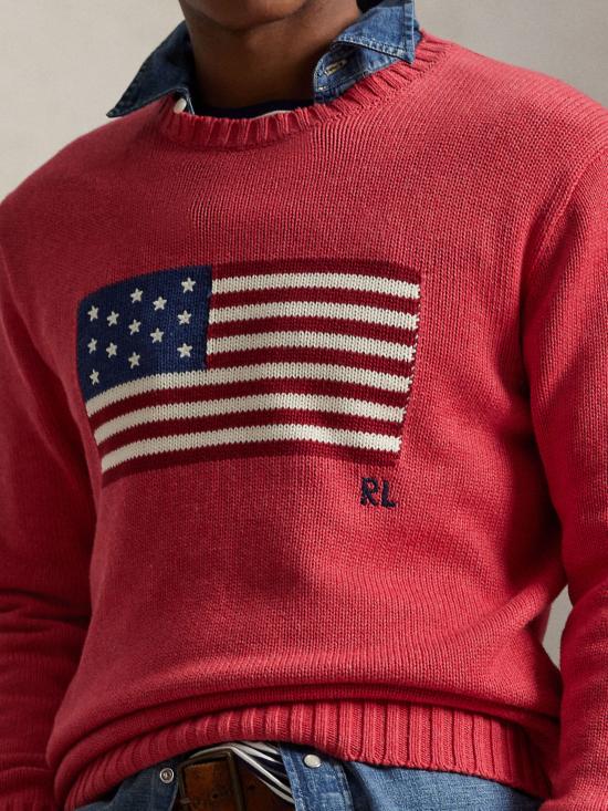 26SS 랄프 로렌 스웨터 710718281 501 RED - RALPH LAUREN