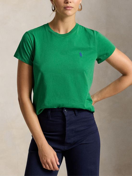 26SS 랄프 로렌 반팔 티셔츠 211B14605 022 GREEN - RALPH LAUREN
