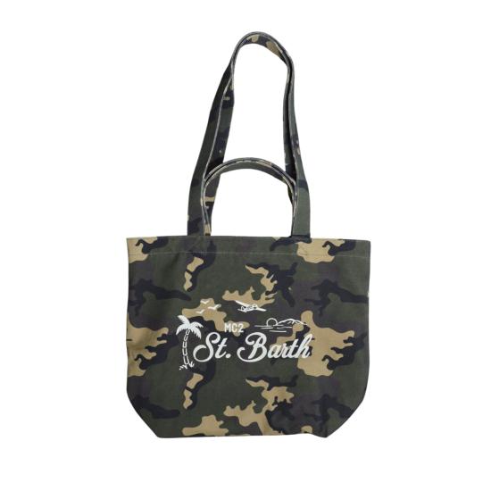 26SS 세인트바쓰 토트백 EBEC001 03147L54 Camouflage