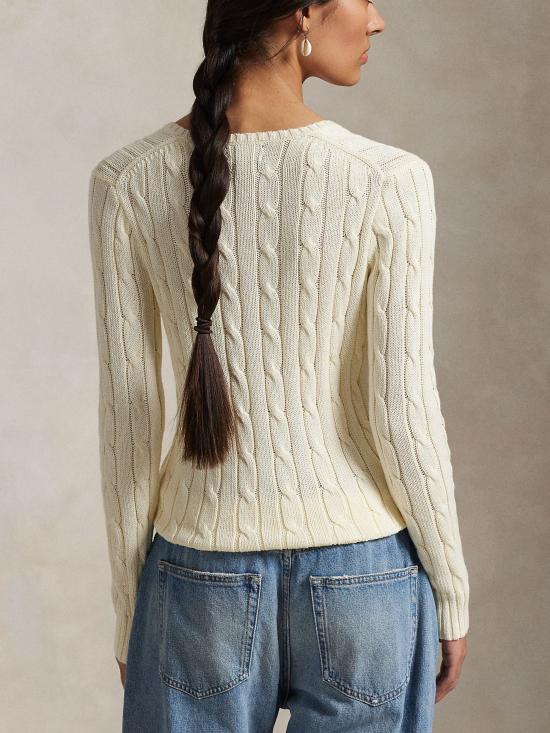 26SS 랄프 로렌 스웨터 211971870 011 WHITE - RALPH LAUREN
