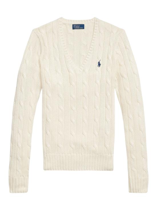 26SS 랄프 로렌 스웨터 211971870 011 WHITE