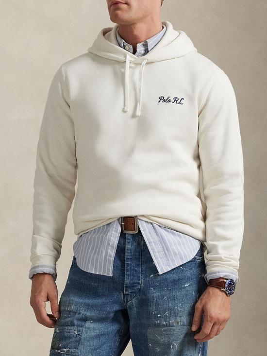 26SS 랄프 로렌 긴팔 티셔츠 710P05917 001 WHITE - RALPH LAUREN