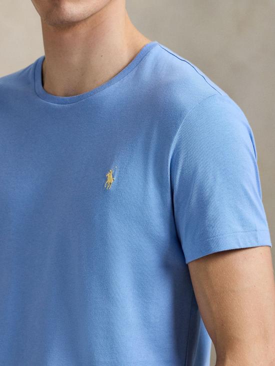 26SS 랄프 로렌 반팔 티셔츠 710671438 454 LIGHT BLUE - RALPH LAUREN