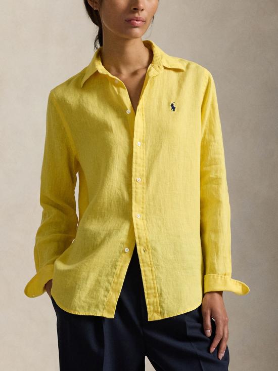 26SS 랄프 로렌 셔츠 211970730 502 YELLOW - RALPH LAUREN