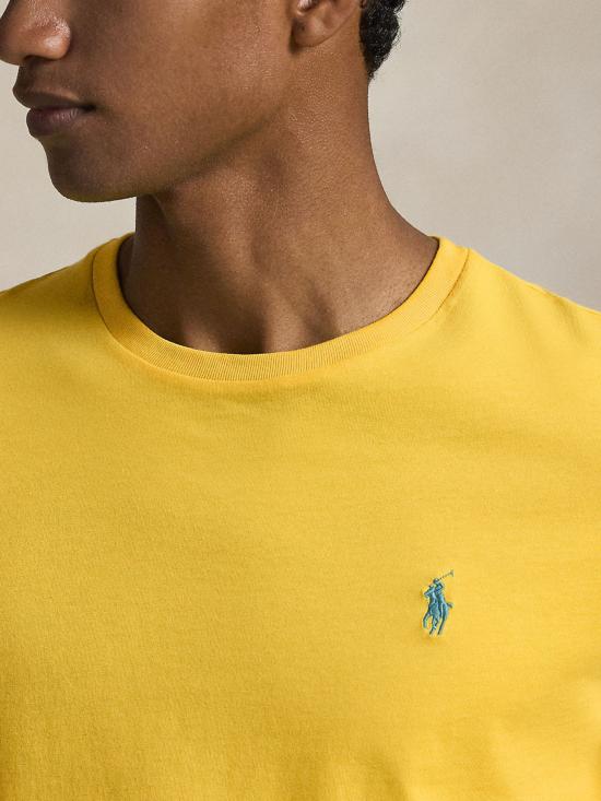 26SS 랄프 로렌 반팔 티셔츠 710671438 512 YELLOW - RALPH LAUREN