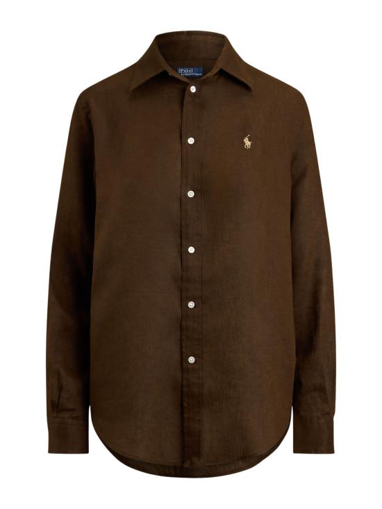 26SS 랄프 로렌 셔츠 211970730 508 BROWN