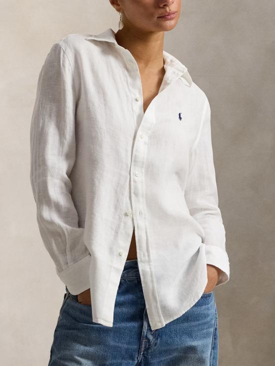 26SS 랄프 로렌 셔츠 211970730 518 WHITE - RALPH LAUREN