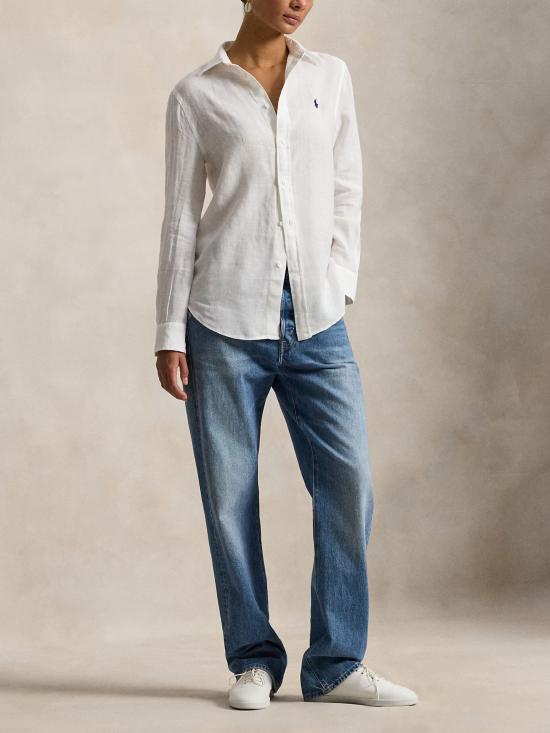 26SS 랄프 로렌 셔츠 211970730 518 WHITE - RALPH LAUREN