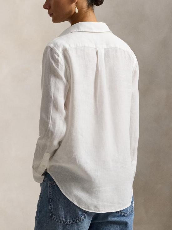 26SS 랄프 로렌 셔츠 211970730 518 WHITE - RALPH LAUREN