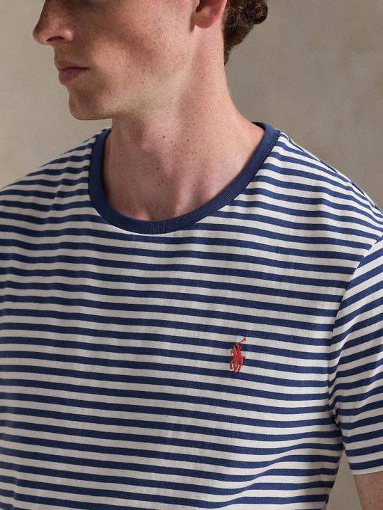 26SS 랄프 로렌 반팔 티셔츠 710956828 005 NAVY - RALPH LAUREN