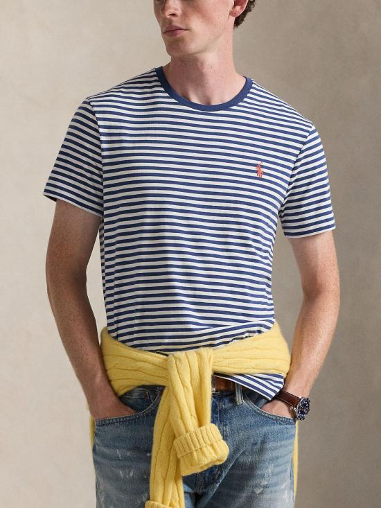 26SS 랄프 로렌 반팔 티셔츠 710956828 005 NAVY - RALPH LAUREN