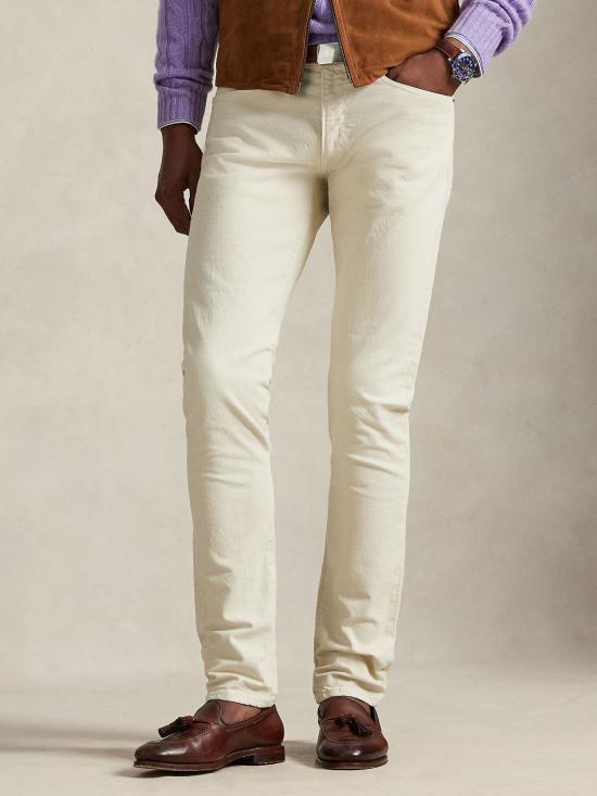 26SS 랄프 로렌 데님 팬츠 710956083 008 IVORY - RALPH LAUREN
