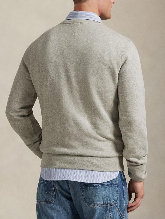 26SS 랄프 로렌 긴팔 티셔츠 710P04977 002 GREY - RALPH LAUREN