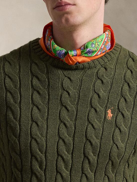 26SS 랄프 로렌 스웨터 710775885 542 GREEN - RALPH LAUREN