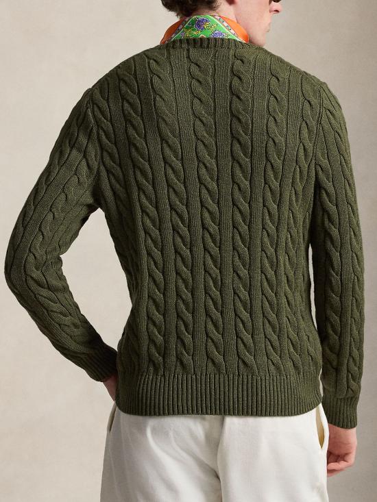 26SS 랄프 로렌 스웨터 710775885 542 GREEN - RALPH LAUREN