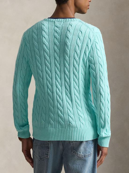 26SS 랄프 로렌 스웨터 710775885 547 LIGHT BLUE - RALPH LAUREN