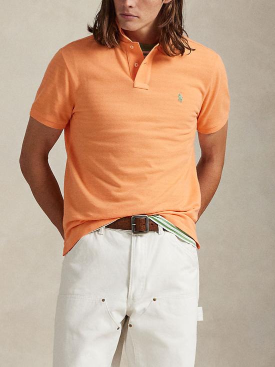 26SS 랄프 로렌 반팔 티셔츠 710680784 465 ORANGE - RALPH LAUREN