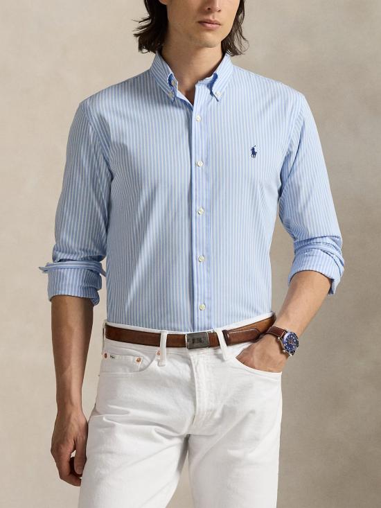 26SS 랄프 로렌 셔츠 710929346 018 LIGHT BLUE - RALPH LAUREN