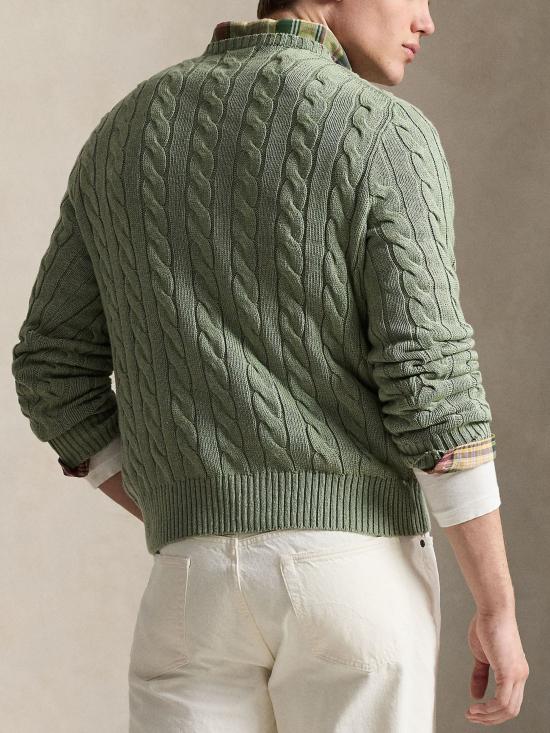 26SS 랄프 로렌 스웨터 710775885 528 GREEN - RALPH LAUREN