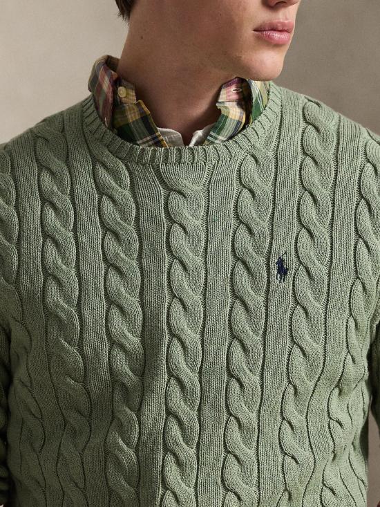 26SS 랄프 로렌 스웨터 710775885 528 GREEN - RALPH LAUREN