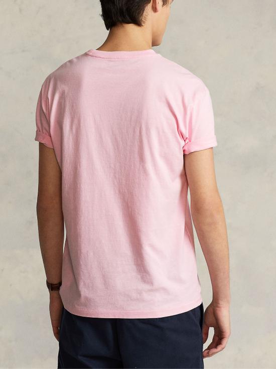 26SS 랄프 로렌 반팔 티셔츠 710671438 145 PINK - RALPH LAUREN