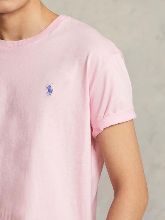 26SS 랄프 로렌 반팔 티셔츠 710671438 145 PINK - RALPH LAUREN