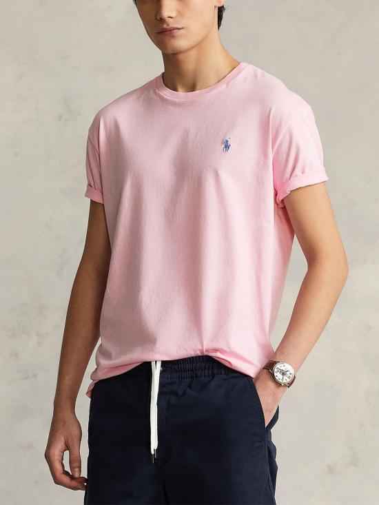 26SS 랄프 로렌 반팔 티셔츠 710671438 145 PINK - RALPH LAUREN