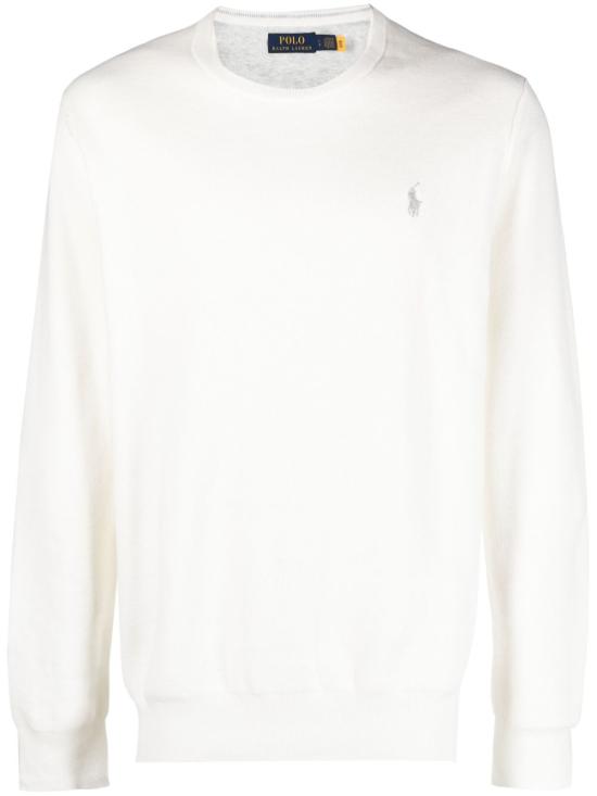 26SS 랄프 로렌 스웨터 710918163 504 WHITE