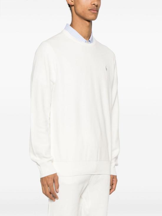 26SS 랄프 로렌 스웨터 710918163 504 WHITE - RALPH LAUREN