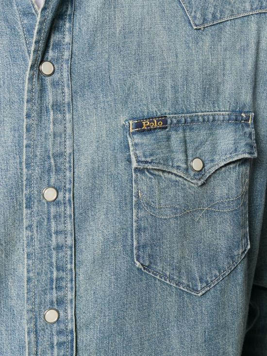 26SS 랄프 로렌 셔츠 710703936 001 NAVY - RALPH LAUREN
