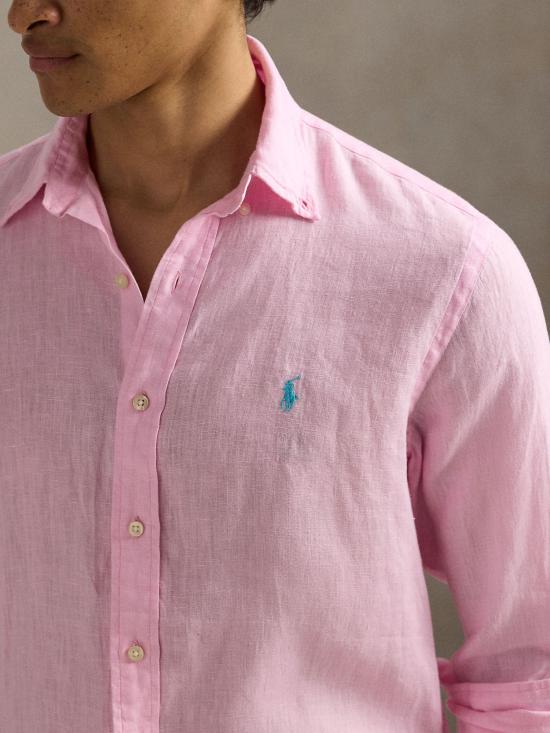 26SS 랄프 로렌 셔츠 710966294 009 PINK - RALPH LAUREN