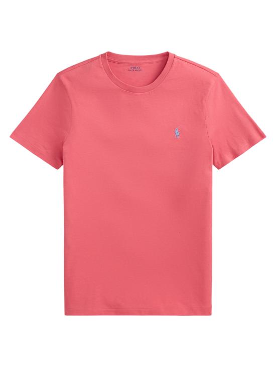 26SS 랄프 로렌 반팔 티셔츠 710671438 515 CORAL RED