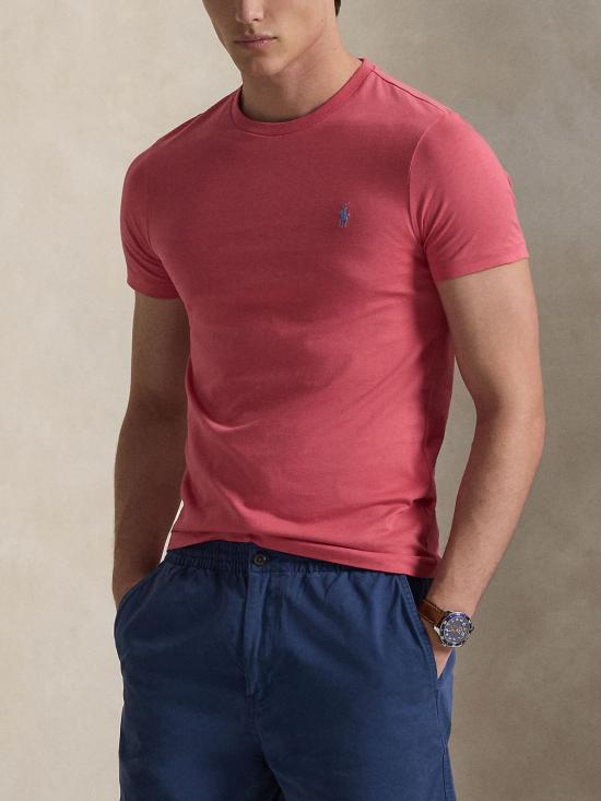 26SS 랄프 로렌 반팔 티셔츠 710671438 515 CORAL RED - RALPH LAUREN