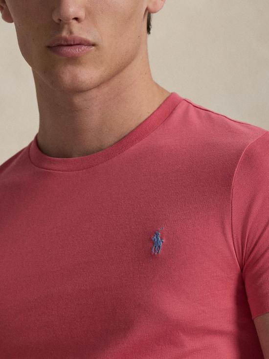 26SS 랄프 로렌 반팔 티셔츠 710671438 515 CORAL RED - RALPH LAUREN