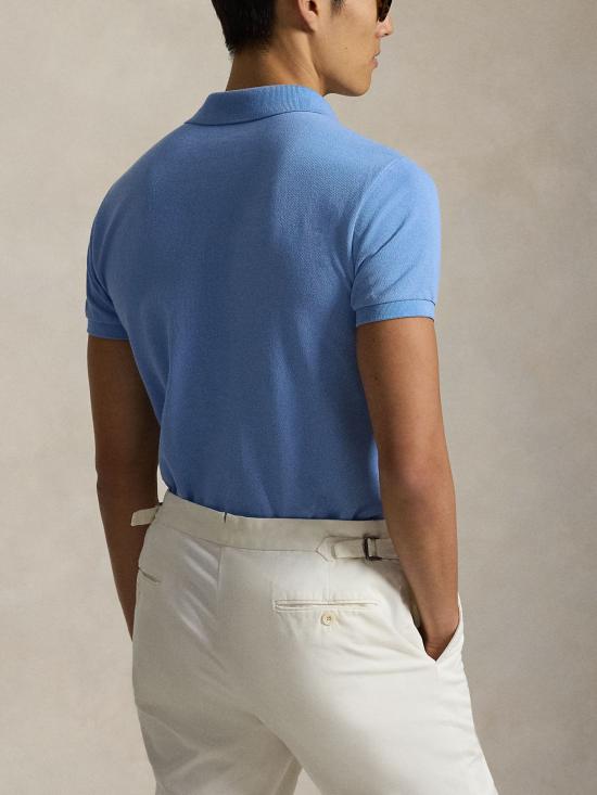 26SS 랄프 로렌 반팔 티셔츠 710536856 484 LIGHT BLUE - RALPH LAUREN