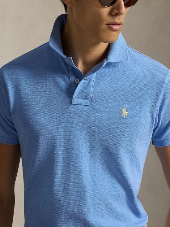 26SS 랄프 로렌 반팔 티셔츠 710536856 484 LIGHT BLUE - RALPH LAUREN