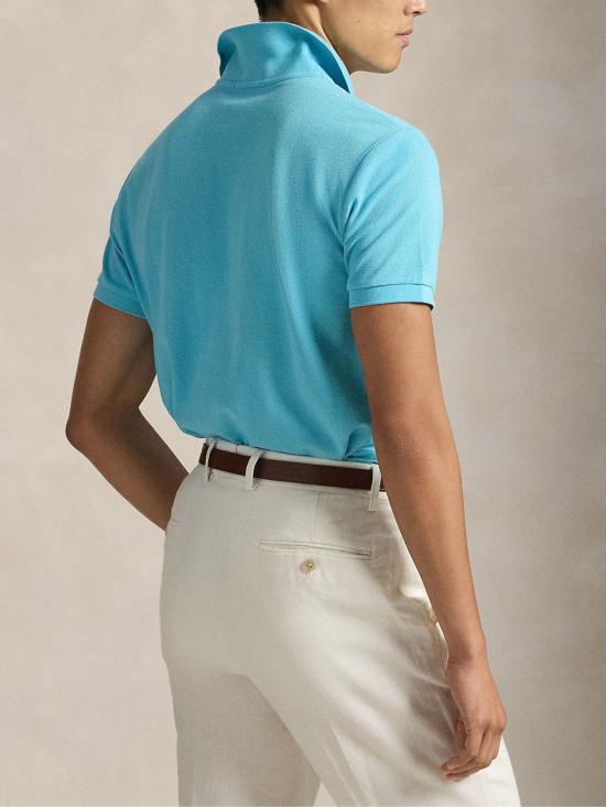 26SS 랄프 로렌 반팔 티셔츠 710680784 514 LIGHT BLUE - RALPH LAUREN